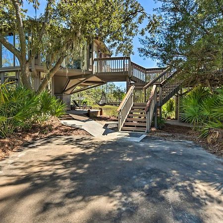 Airy Treehouse With Bikes Walk To Harbour Town! Villa Hilton Head Island Eksteriør bilde