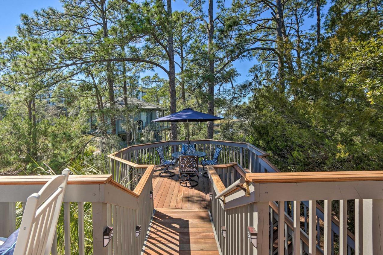 Airy Treehouse With Bikes Walk To Harbour Town! Villa Hilton Head Island Eksteriør bilde