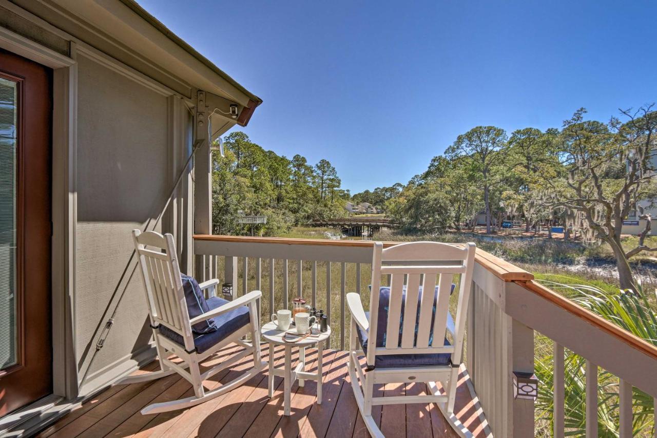 Airy Treehouse With Bikes Walk To Harbour Town! Villa Hilton Head Island Eksteriør bilde
