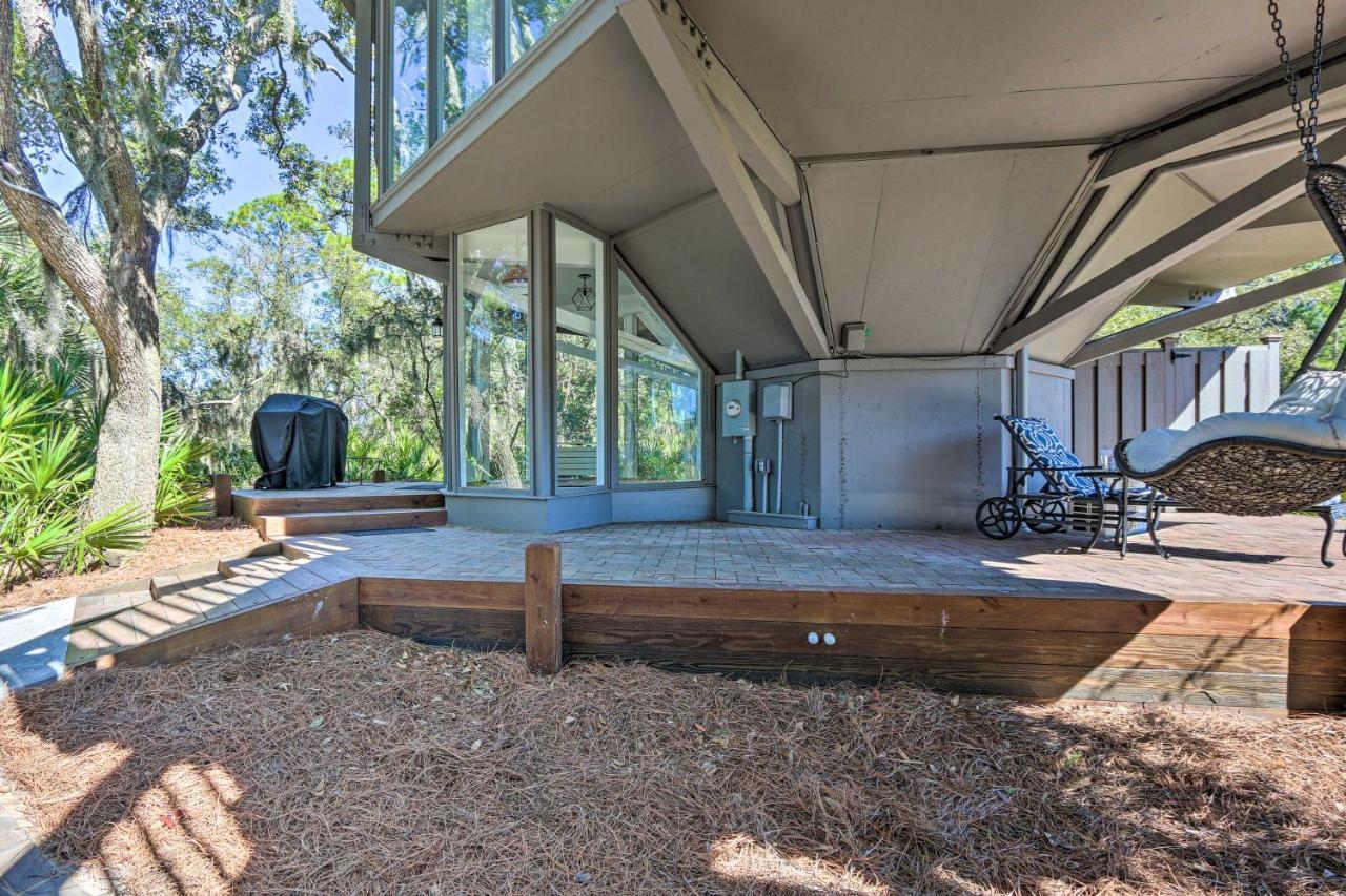 Airy Treehouse With Bikes Walk To Harbour Town! Villa Hilton Head Island Eksteriør bilde