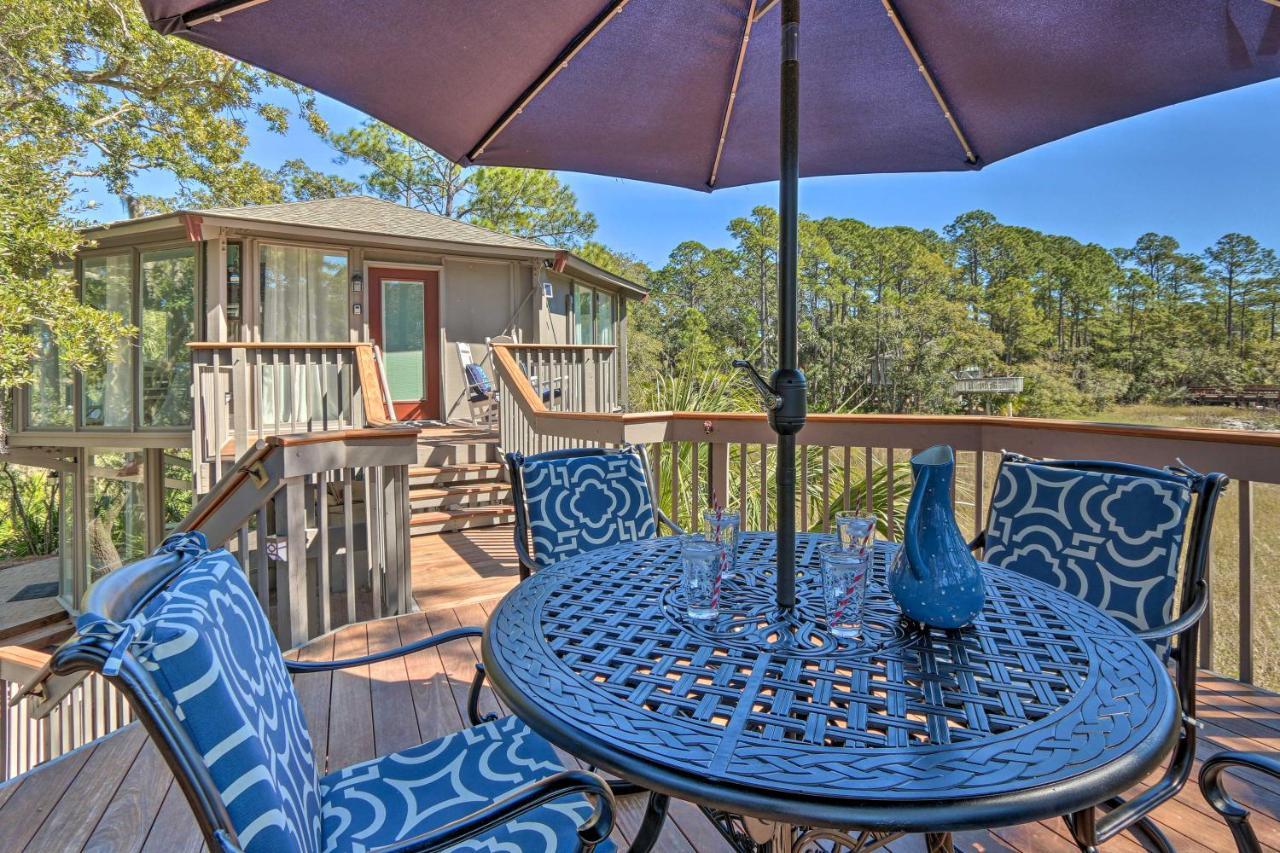 Airy Treehouse With Bikes Walk To Harbour Town! Villa Hilton Head Island Eksteriør bilde