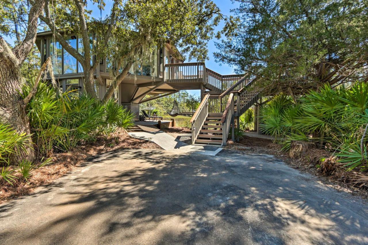 Airy Treehouse With Bikes Walk To Harbour Town! Villa Hilton Head Island Eksteriør bilde