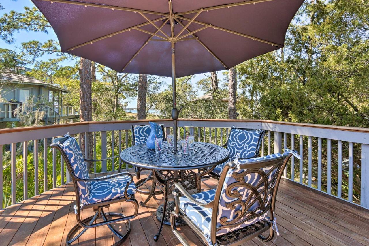 Airy Treehouse With Bikes Walk To Harbour Town! Villa Hilton Head Island Eksteriør bilde