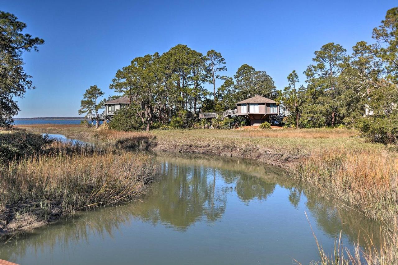 Airy Treehouse With Bikes Walk To Harbour Town! Villa Hilton Head Island Eksteriør bilde