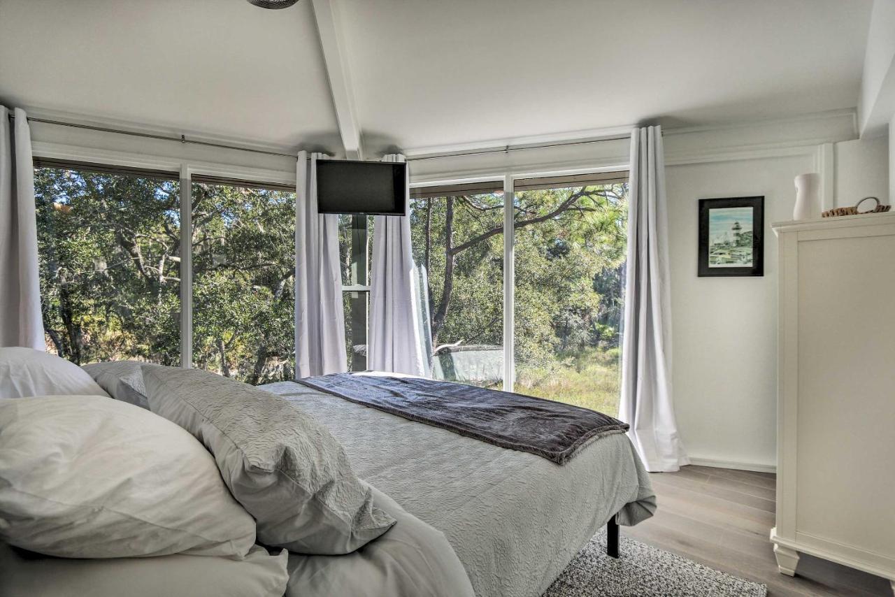 Airy Treehouse With Bikes Walk To Harbour Town! Villa Hilton Head Island Eksteriør bilde